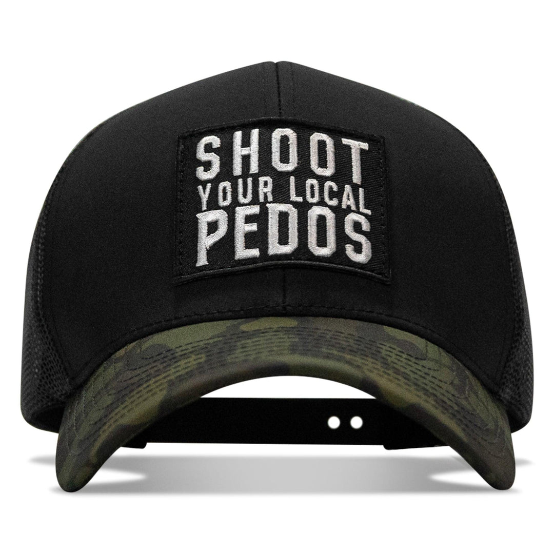 One Revolver Surfboards - Shoot Your Local Pedos Patch Snapback HEADWEAR