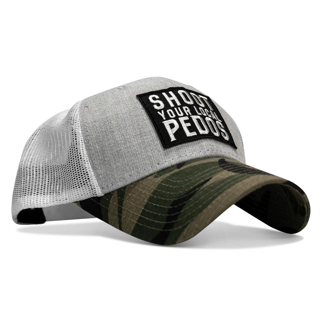 One Revolver Surfboards - Shoot Your Local Pedos Patch Original Ripstop Snapback Hat HEADWEAR