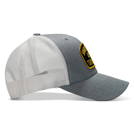 Shoot Your Local Terrorists Patch Snapback Hat - One Revolver Surfboards