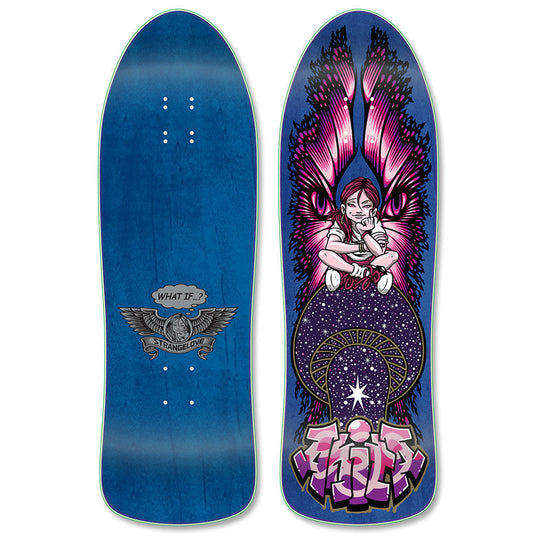 StrangeLove Anita Blue Stain 9.6" Skateboard Deck
