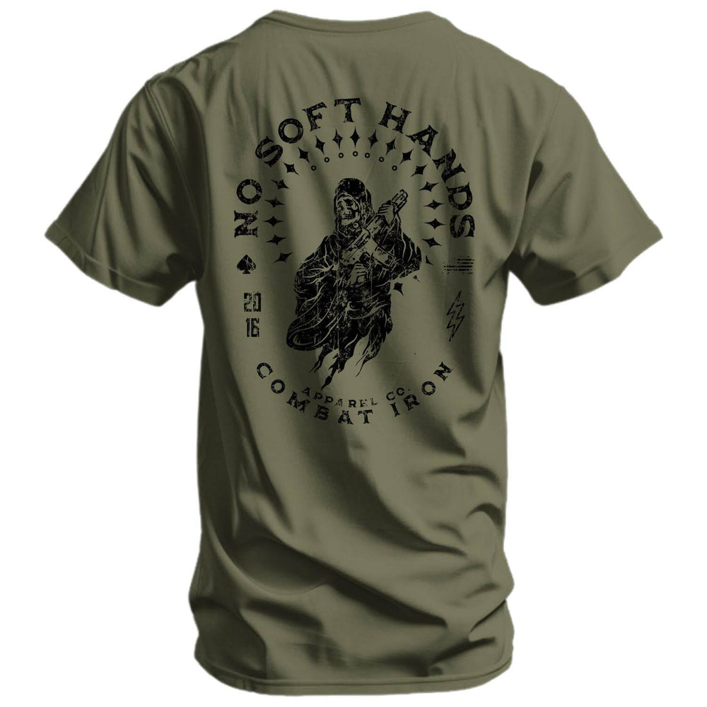 No Soft Hands Reaper Men's T-Shirt - One Revolver Surfboards