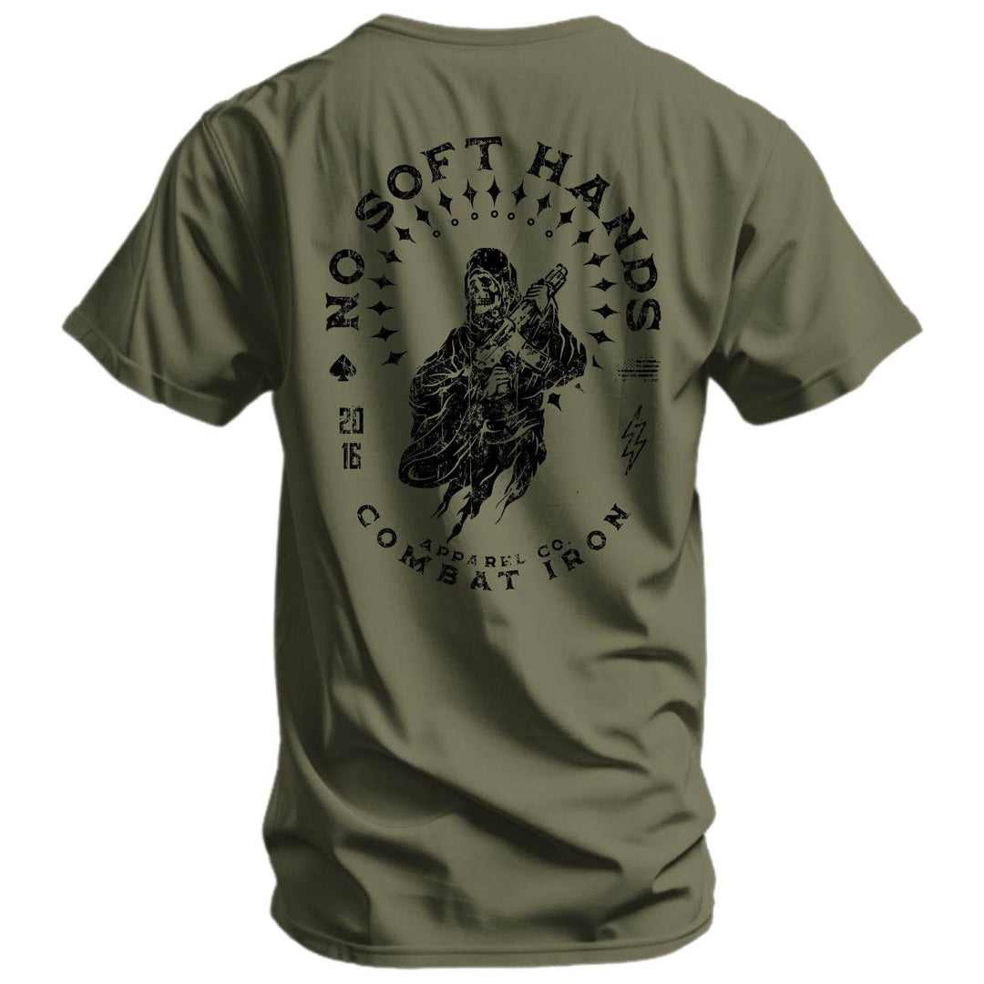 No Soft Hands Reaper Men's T-Shirt - One Revolver Surfboards