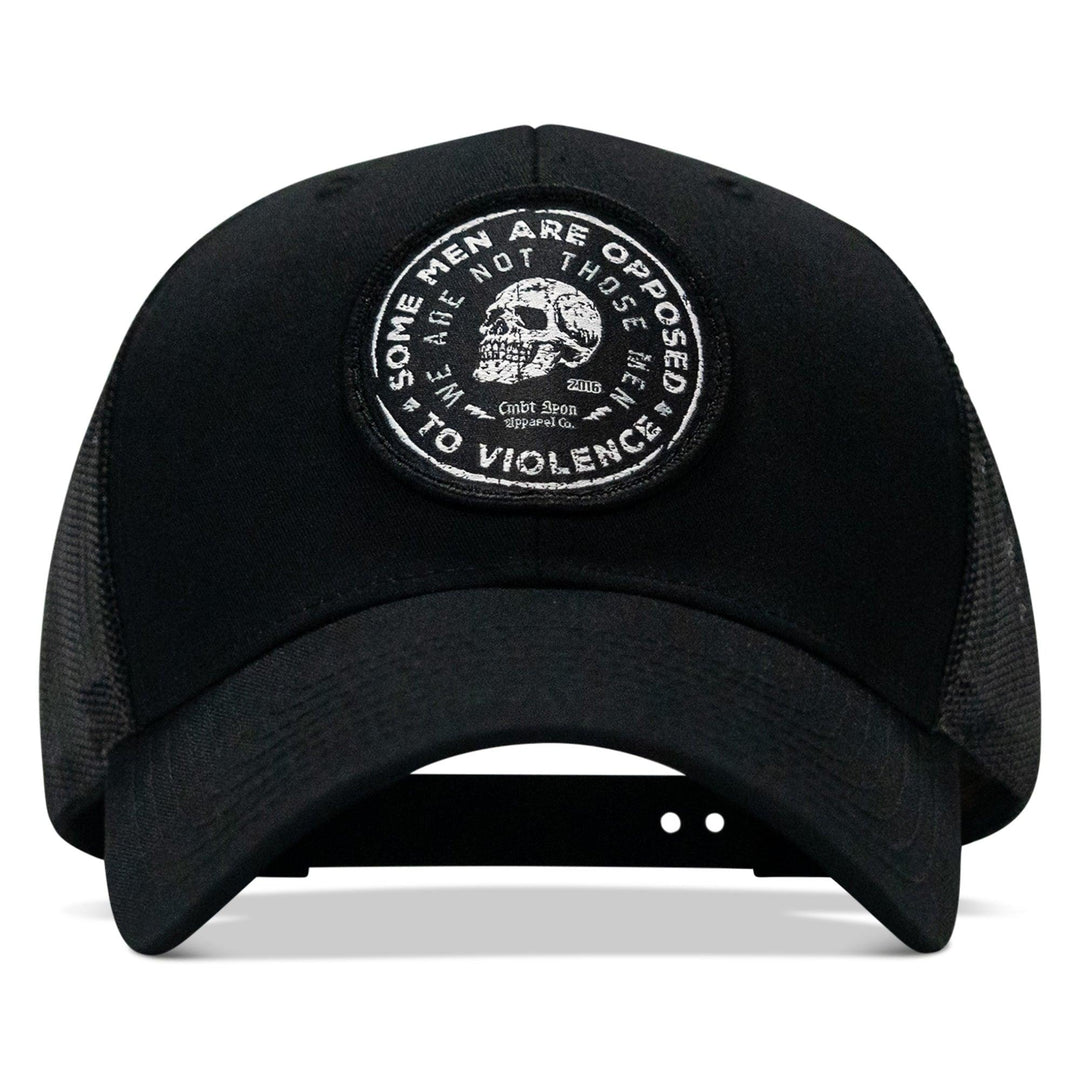 One Revolver Surfboards - Some Men Are Opposed To Violence Patch Snapback Hat HEADWEAR