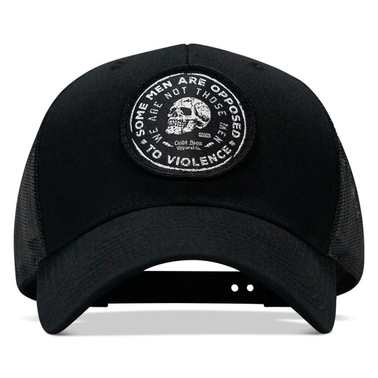 One Revolver Surfboards - Some Men Are Opposed To Violence Patch Snapback Hat HEADWEAR