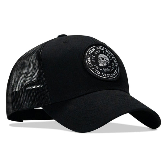 One Revolver Surfboards - Some Men Are Opposed To Violence Patch Snapback Hat HEADWEAR