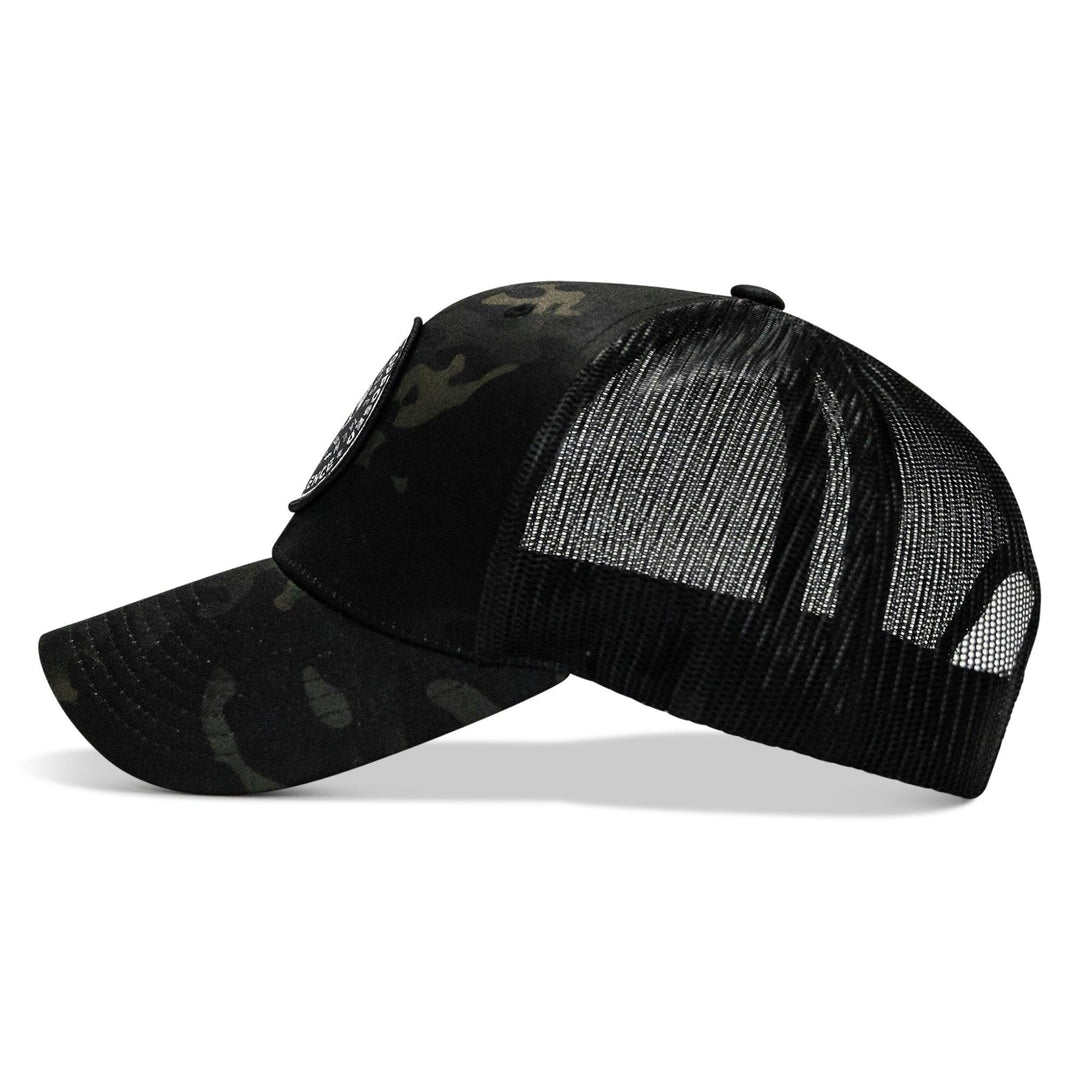 One Revolver Surfboards - Some Men Are Opposed To Violence Patch Snapback Hat HEADWEAR