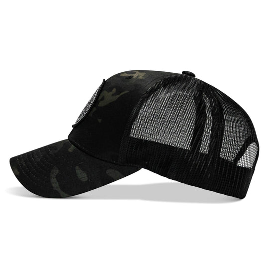 One Revolver Surfboards - Some Men Are Opposed To Violence Patch Snapback Hat HEADWEAR