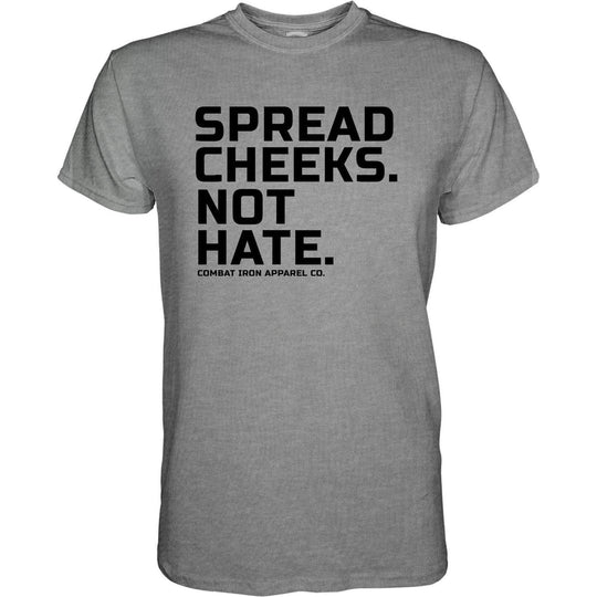 Spread Cheeks. Not Hate. Men's T-Shirt - One Revolver Surfboards