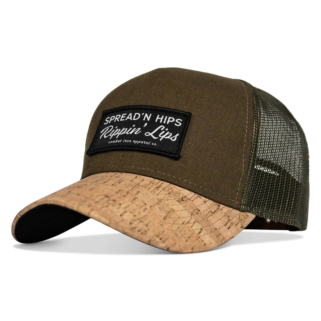Spreadin' Hips Rippin' Lips Patch Snapback - One Revolver Surfboards