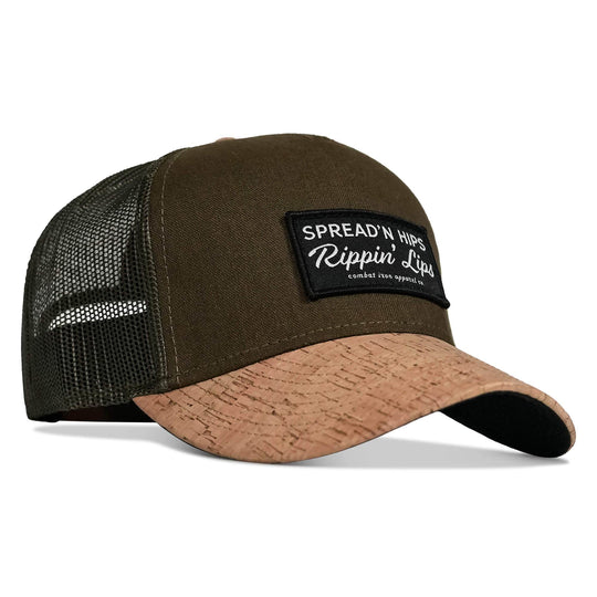 Spreadin' Hips Rippin' Lips Patch Snapback - One Revolver Surfboards