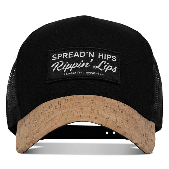 Spreadin' Hips Rippin' Lips Patch Snapback - One Revolver Surfboards