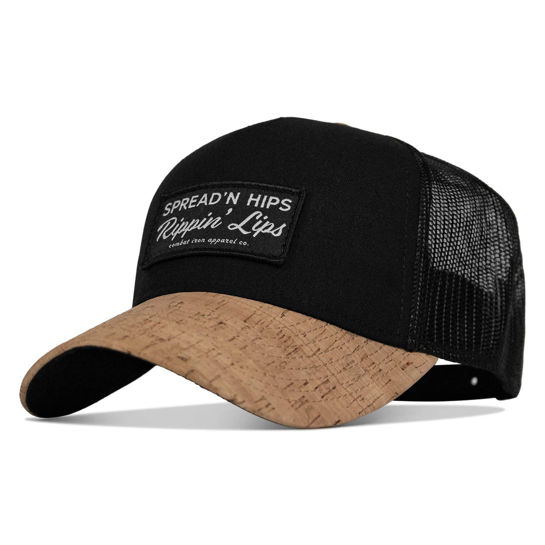 Spreadin' Hips Rippin' Lips Patch Snapback - One Revolver Surfboards