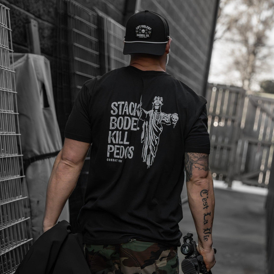 One Revolver Surfboards - Stack Bodies. Kill Pedos. Men&