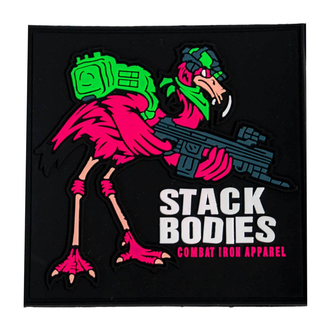 STACK BODIES Flamingo Operator PVC Patch - One Revolver Surfboards