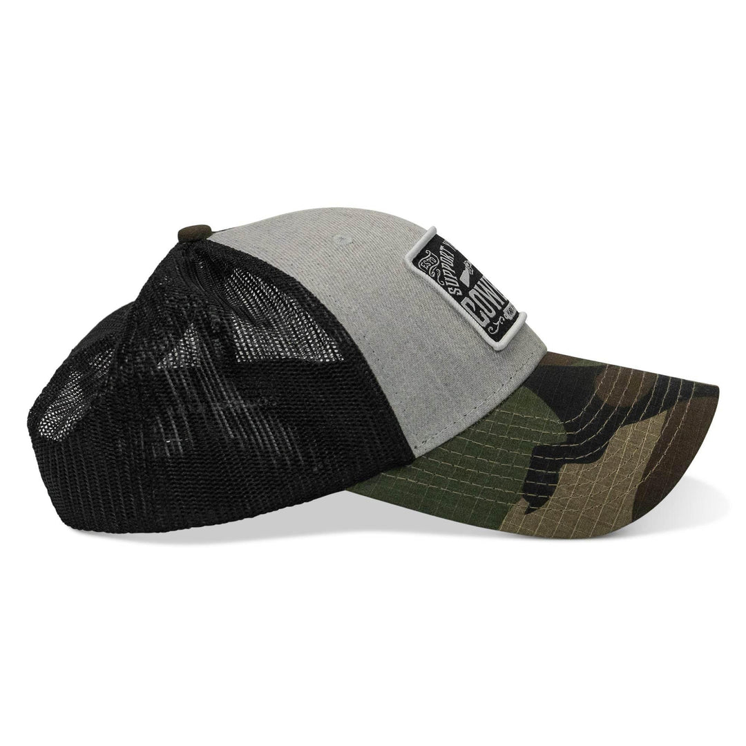 One Revolver Surfboards - Support Your Local Cowboys Patch Snapback Hat HEADWEAR