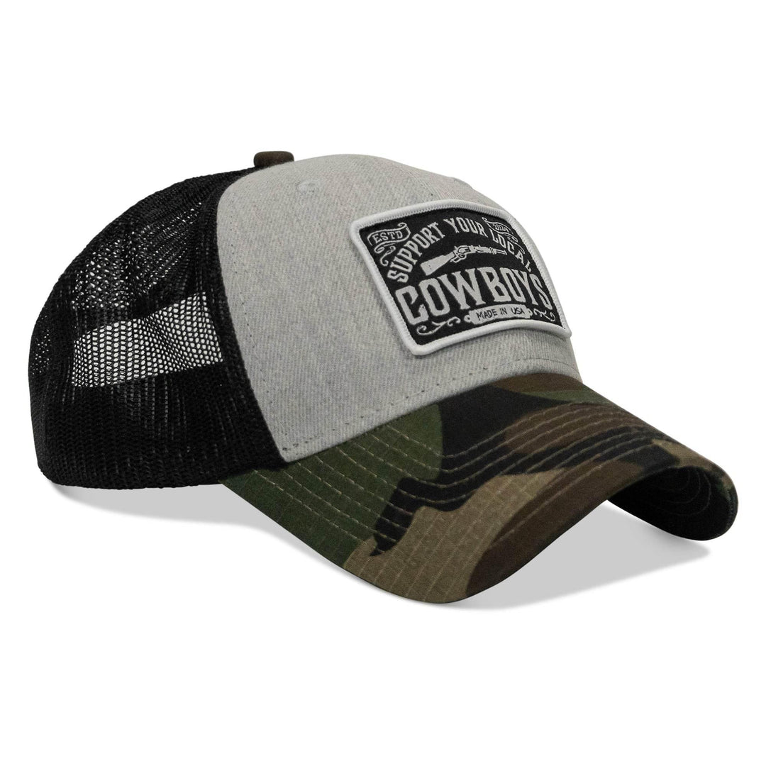 One Revolver Surfboards - Support Your Local Cowboys Patch Snapback Hat HEADWEAR