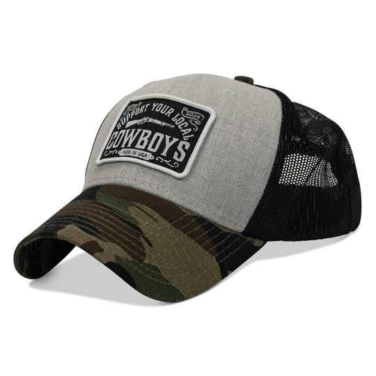 One Revolver Surfboards - Support Your Local Cowboys Patch Snapback Hat HEADWEAR