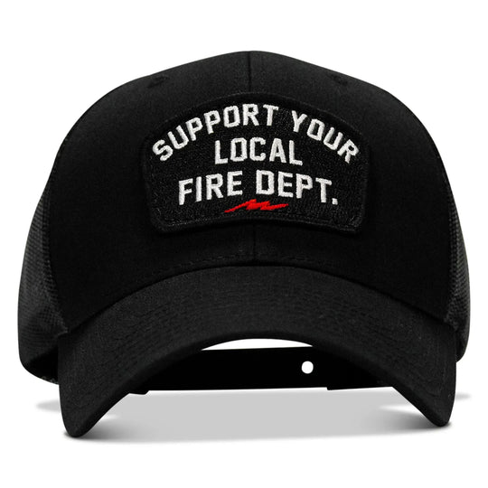 One Revolver Surfboards - Support Your Local Fire Dept. Patch Snapback Hat HEADWEAR