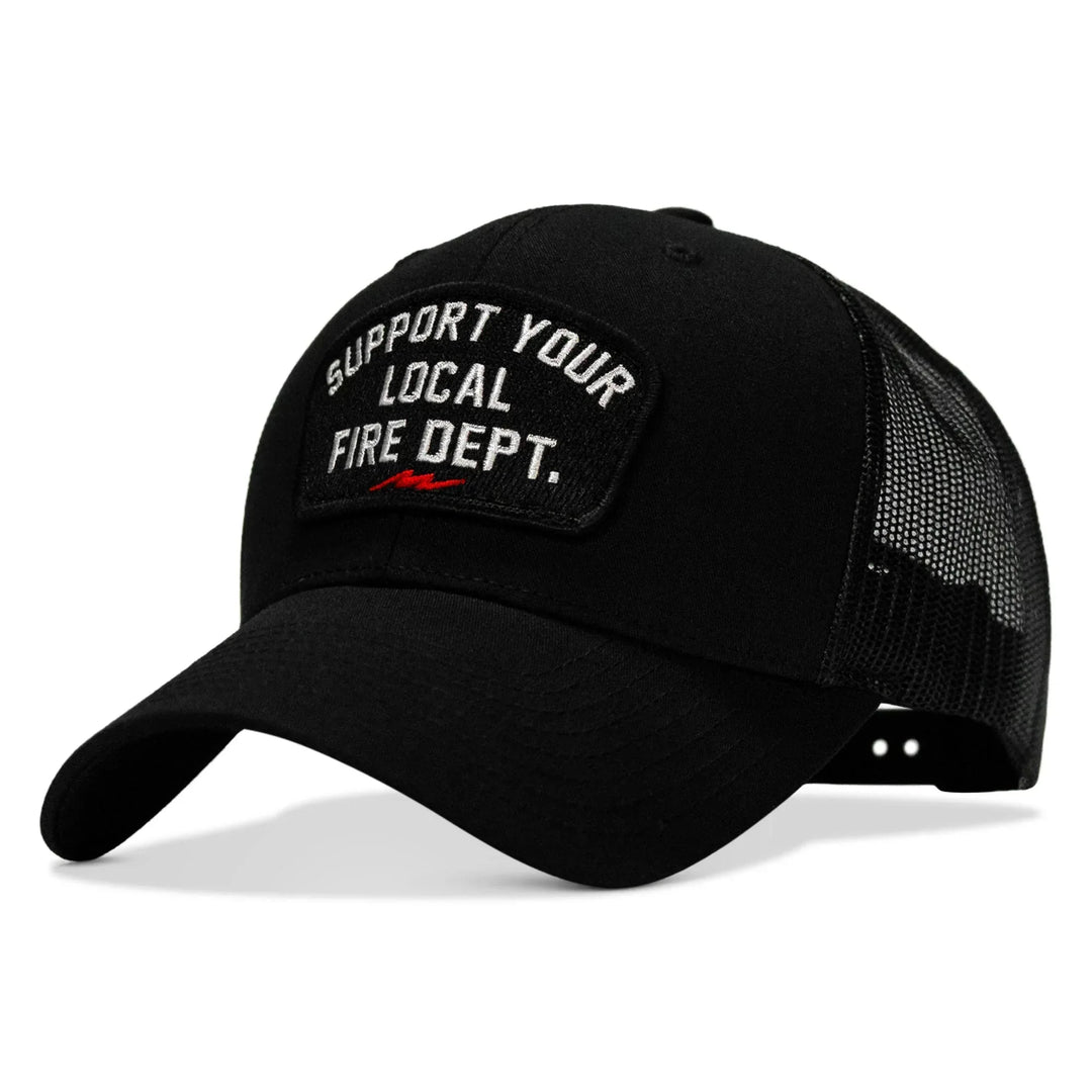 One Revolver Surfboards - Support Your Local Fire Dept. Patch Snapback Hat HEADWEAR