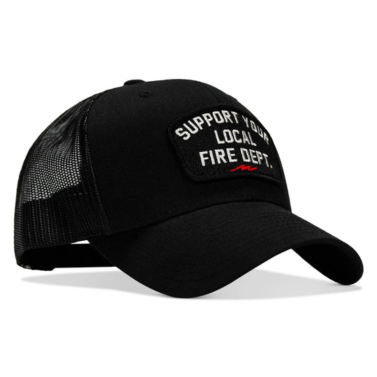One Revolver Surfboards - Support Your Local Fire Dept. Patch Snapback Hat HEADWEAR