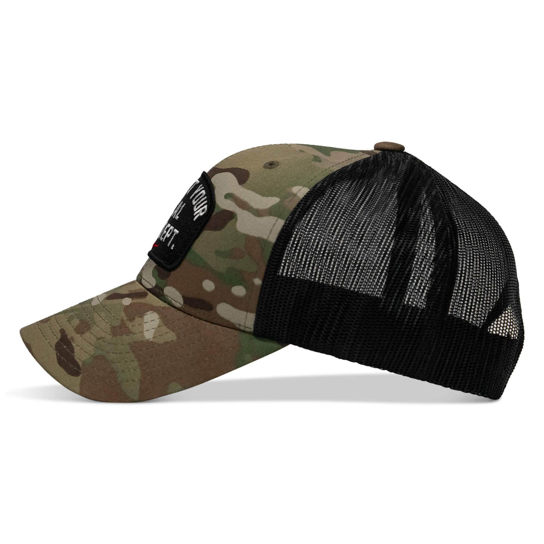 Support Your Local Fire Dept. Patch Snapback Hat - One Revolver Surfboards
