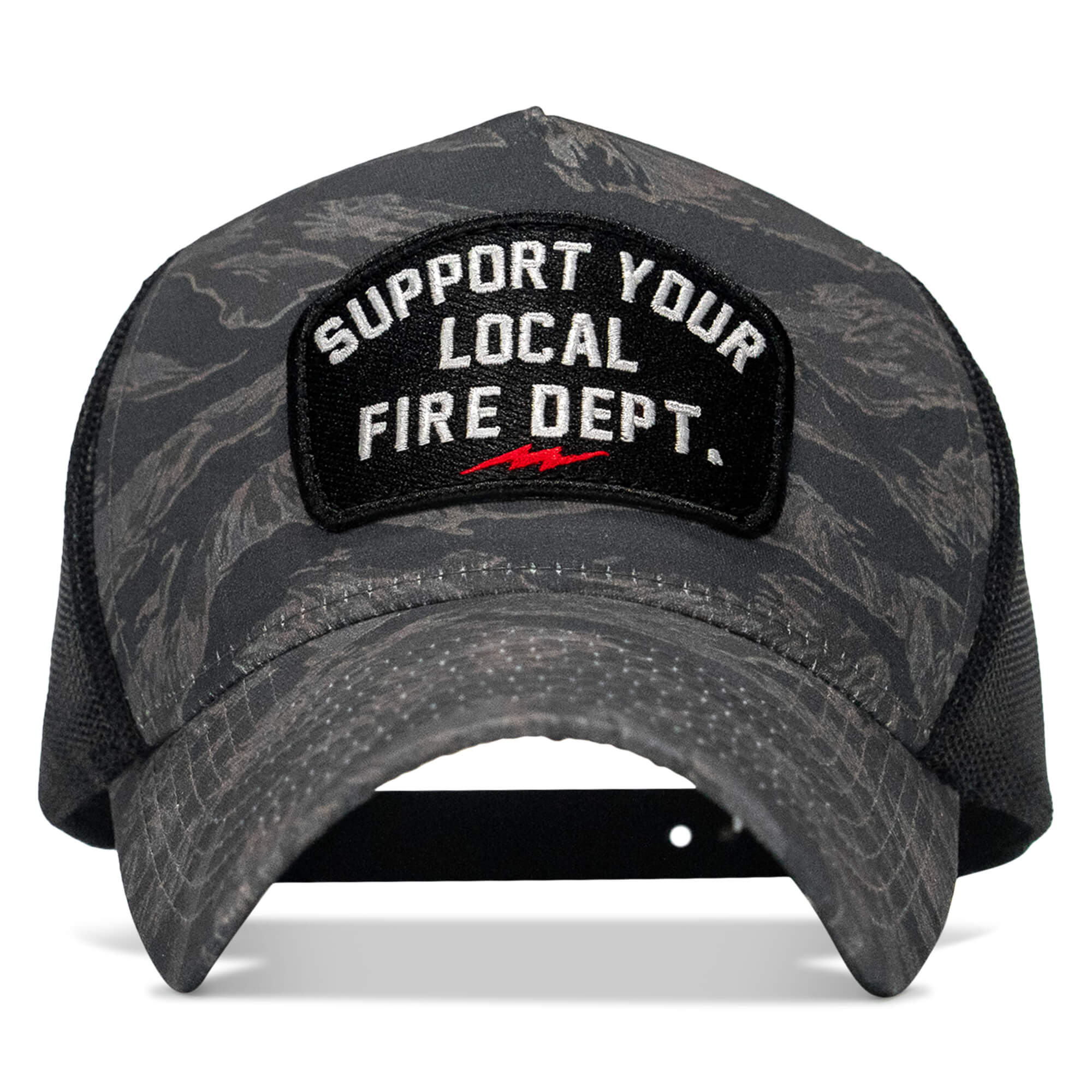 One Revolver Surfboards - Support Your Local Fire Dept Patch Five Panel Breacher Snapback Hat BREACHER SNAPBACK