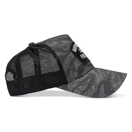One Revolver Surfboards - Support Your Local Fire Dept Patch Five Panel Breacher Snapback Hat BREACHER SNAPBACK