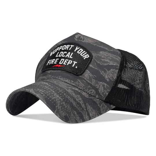 One Revolver Surfboards - Support Your Local Fire Dept Patch Five Panel Breacher Snapback Hat BREACHER SNAPBACK
