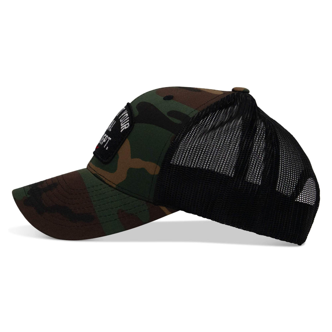 Support Your Local Fire Dept. Patch Snapback Hat - One Revolver Surfboards