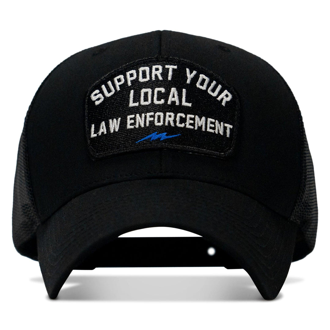 One Revolver Surfboards - Support Your Local Law Enforcement Mid-Profile Snapback Hat HEADWEAR