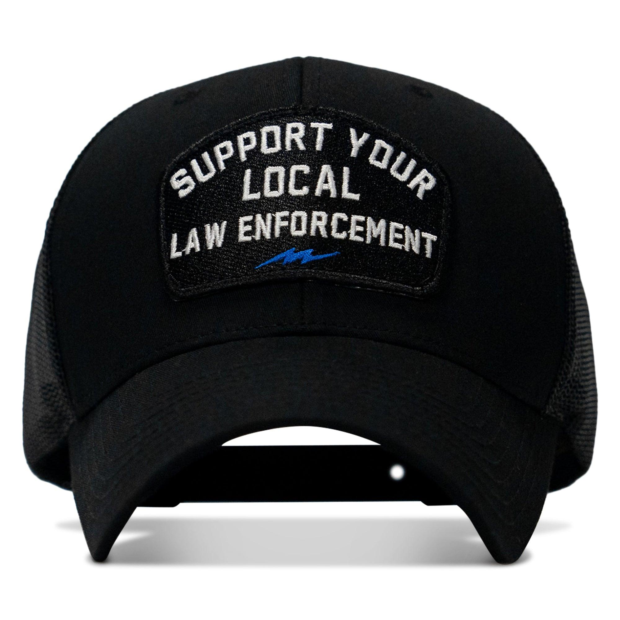 One Revolver Surfboards - Support Your Local Law Enforcement Mid-Profile Snapback Hat HEADWEAR
