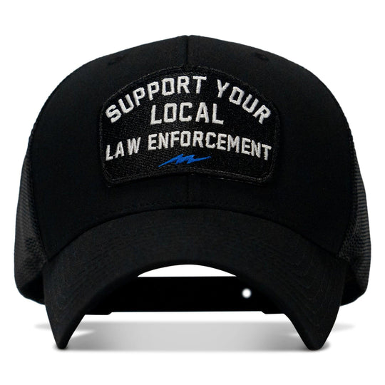 One Revolver Surfboards - Support Your Local Law Enforcement Mid-Profile Snapback Hat HEADWEAR