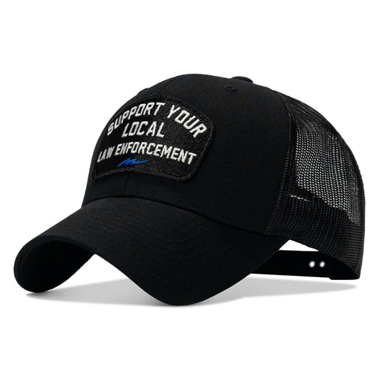 One Revolver Surfboards - Support Your Local Law Enforcement Mid-Profile Snapback Hat HEADWEAR