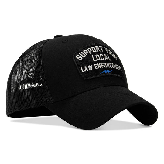 One Revolver Surfboards - Support Your Local Law Enforcement Mid-Profile Snapback Hat HEADWEAR