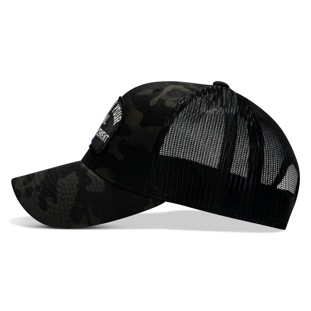 One Revolver Surfboards - Support Your Local Law Enforcement Mid-Profile Snapback Hat HEADWEAR