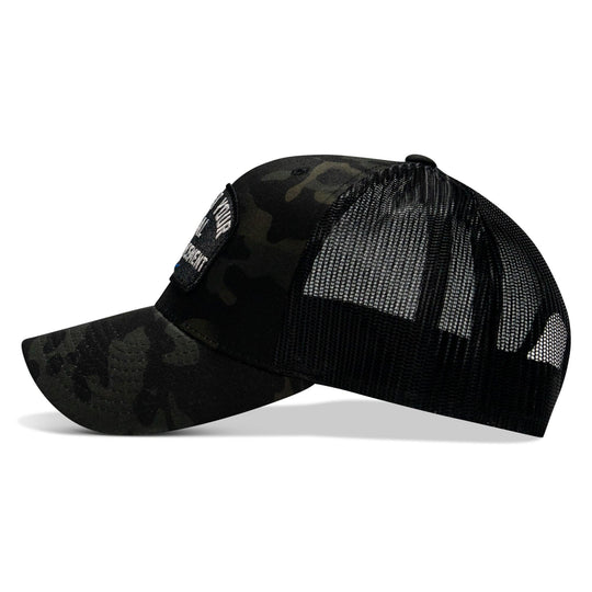 One Revolver Surfboards - Support Your Local Law Enforcement Mid-Profile Snapback Hat HEADWEAR