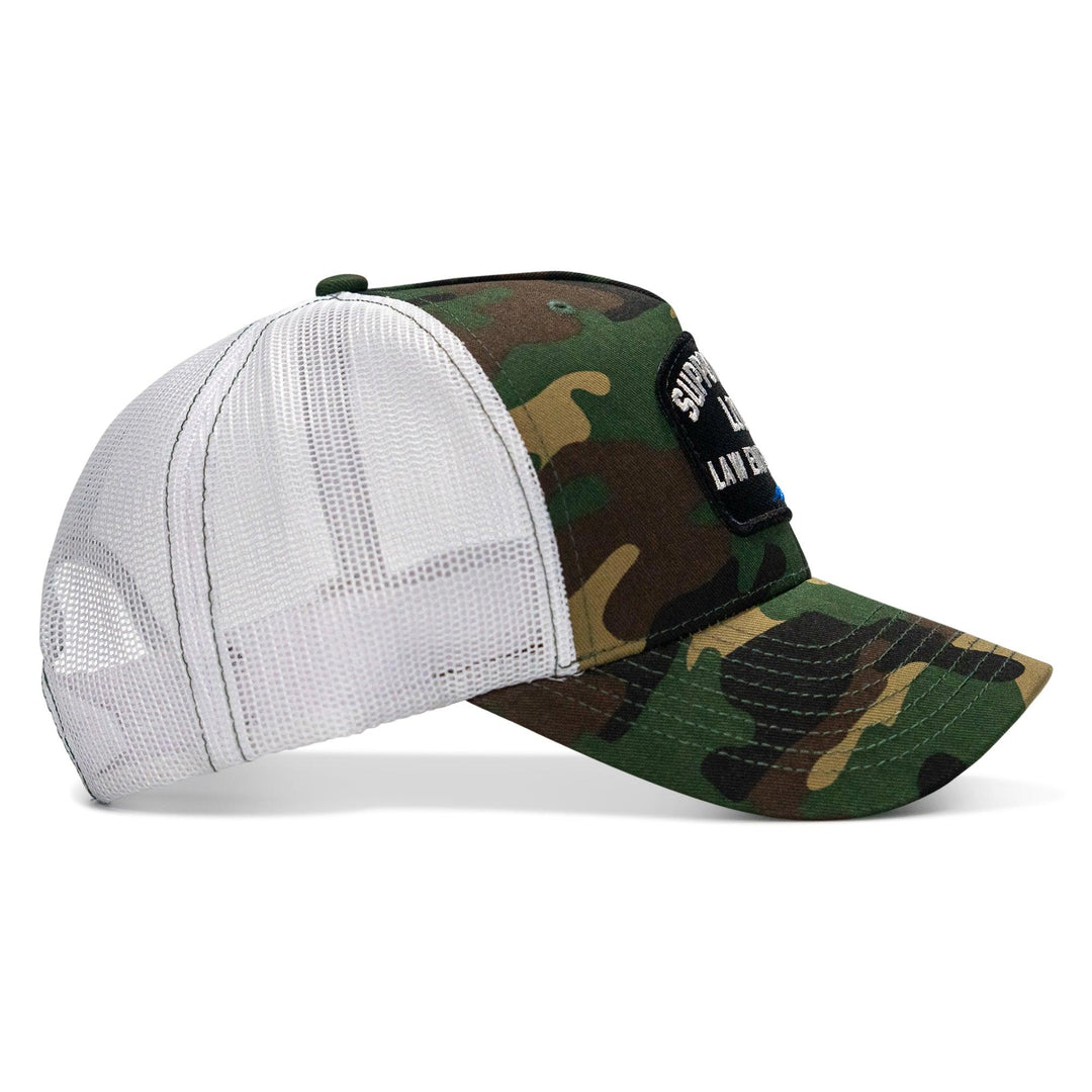 One Revolver Surfboards - Support Your Local Law Enforcement Mid-Profile Snapback Hat HEADWEAR