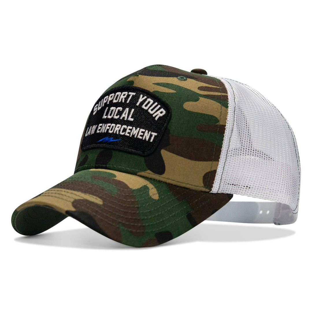 One Revolver Surfboards - Support Your Local Law Enforcement Mid-Profile Snapback Hat HEADWEAR