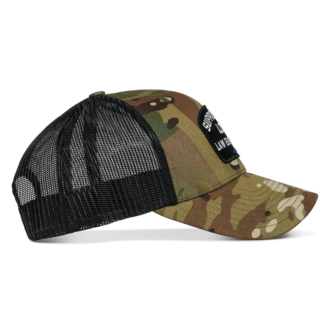 One Revolver Surfboards - Support Your Local Law Enforcement Mid-Profile Snapback Hat HEADWEAR