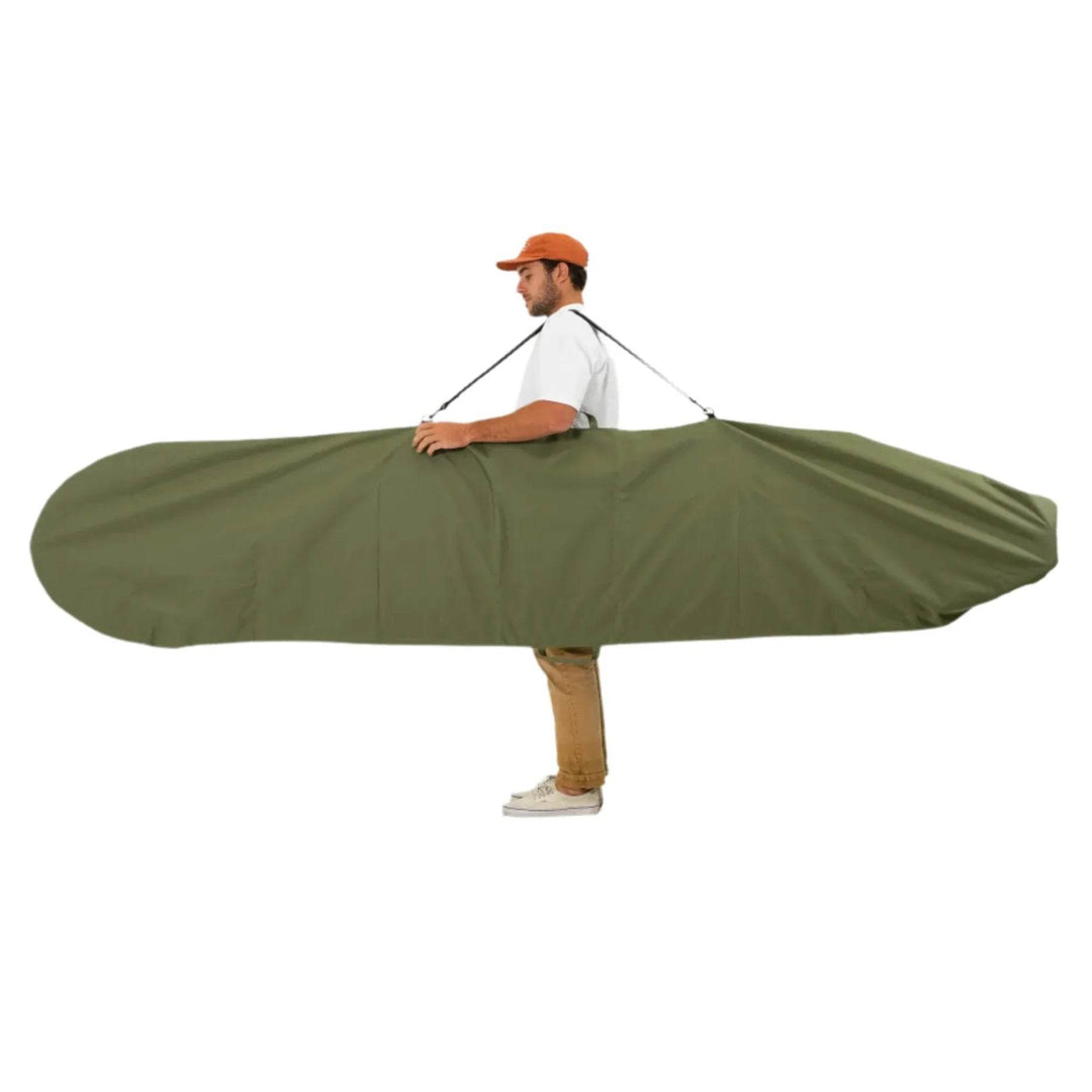 FARO Canvas Surfboard Bag (olive color) - Surfboard Bag - One Revolver Surfboards
