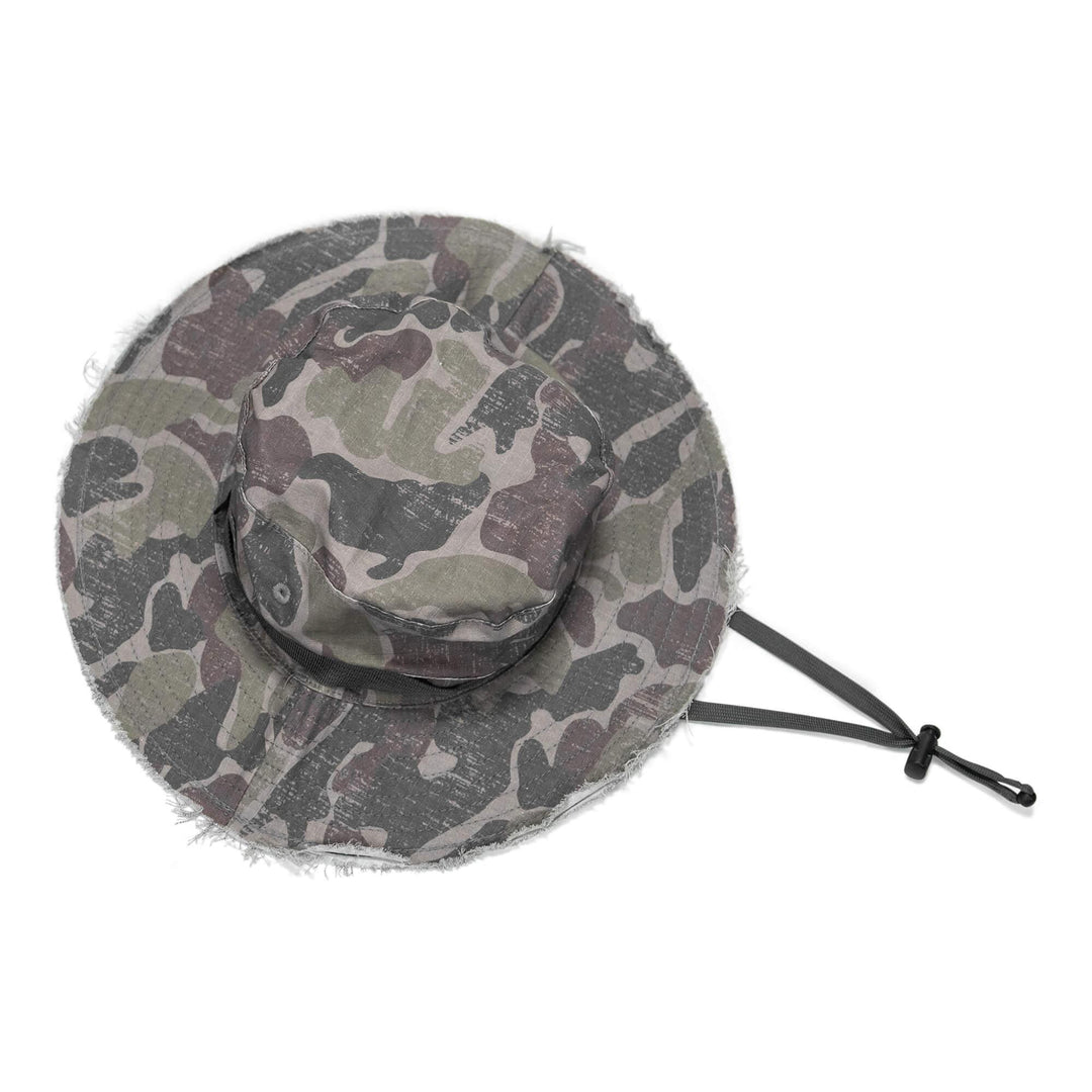 One Revolver Surfboards - Distressed Ripstop Mid-Profile Tactical Boonie Hat HEADWEAR