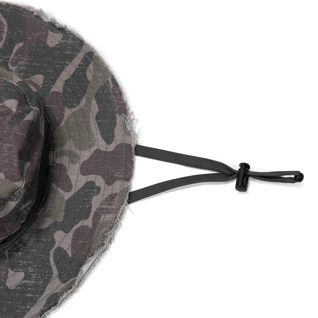 One Revolver Surfboards - Distressed Ripstop Mid-Profile Tactical Boonie Hat HEADWEAR