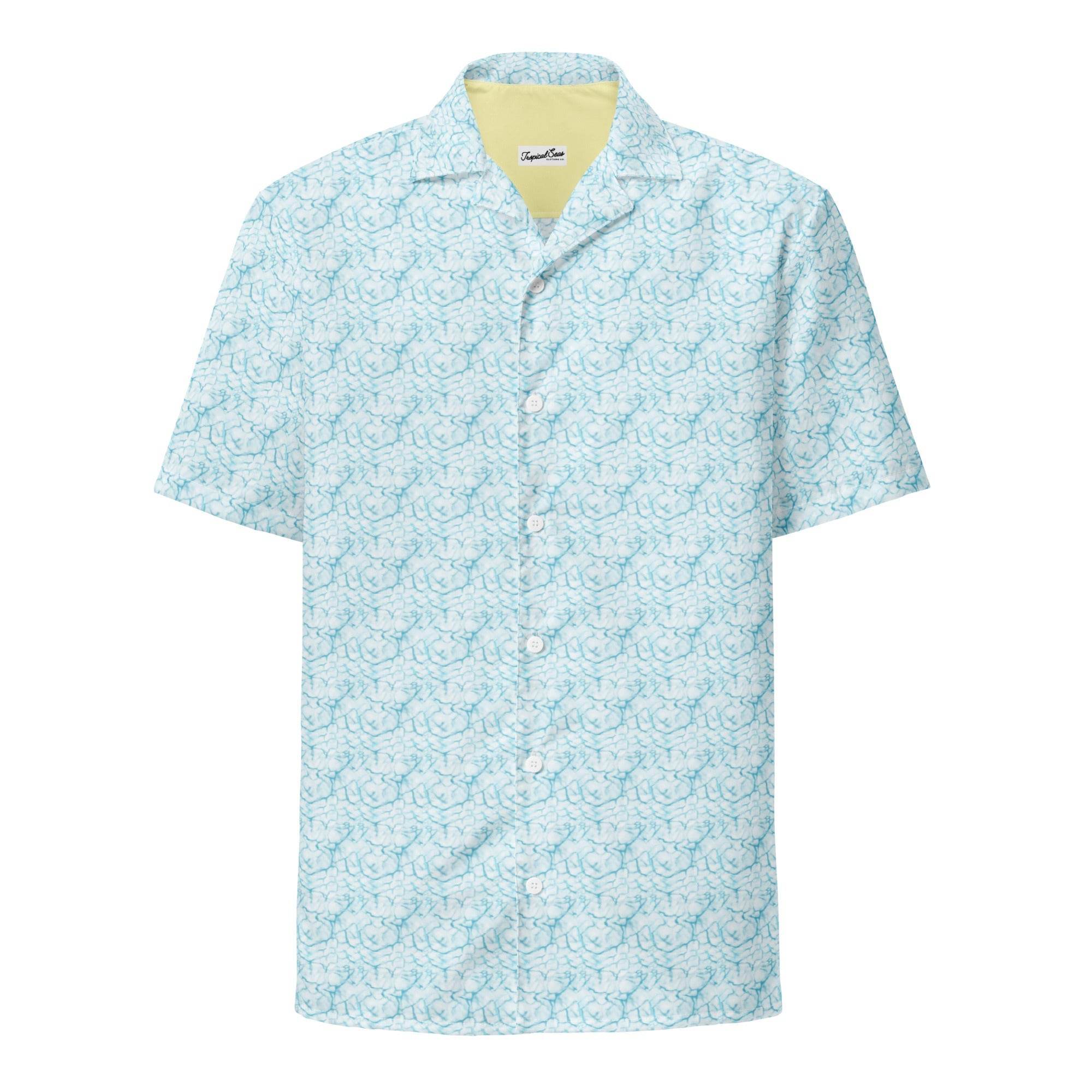 Sandbar Serenity Button Down Hawaiian Shirt - One Revolver Surfboards