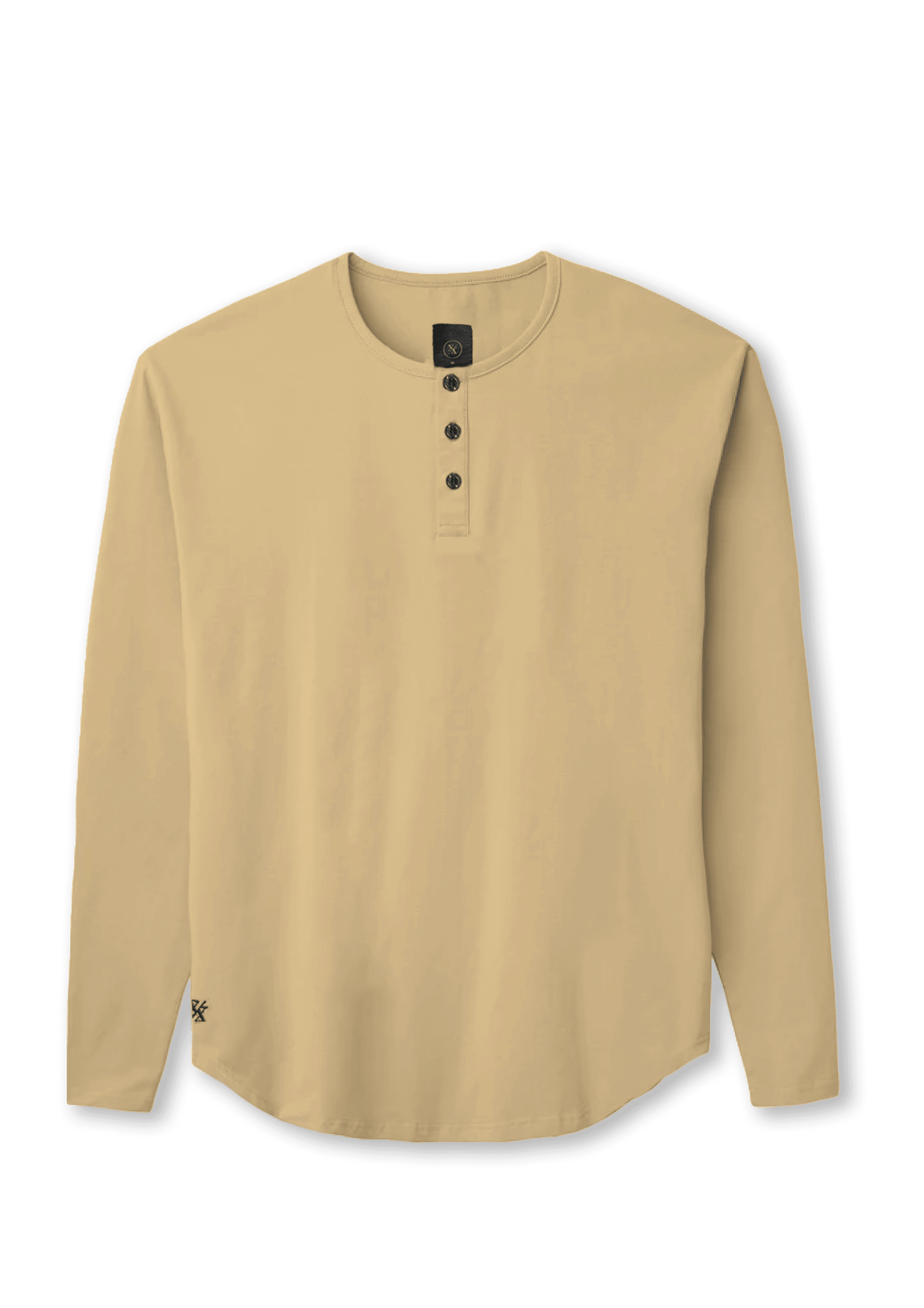 L/S Henley Curved Hem VX - One Revolver Surfboards