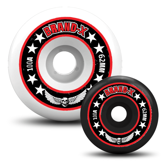 Daredevil HARD SUPERTHANE Wheels 62mm/100A - Skateboard Wheels - One Revolver Surfboards