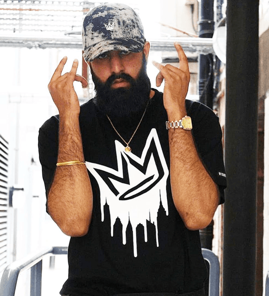 Dripping Crown Logo Tee - One Revolver Surfboards
