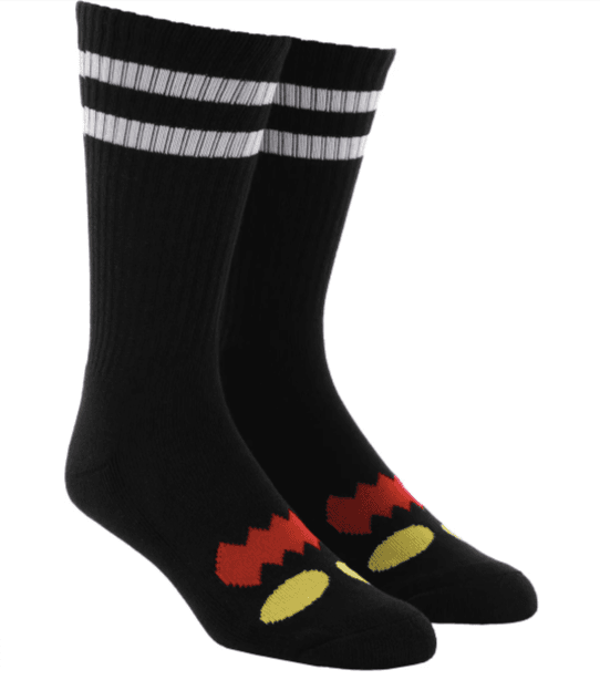 Toy Machine Monster Face Crew Socks - One Revolver Surfboards