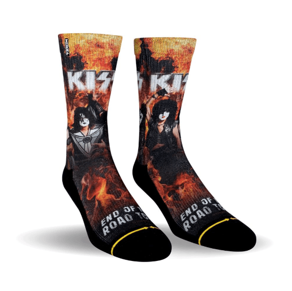Merge4 Kiss End of the Road Crew Socks - One Revolver Surfboards