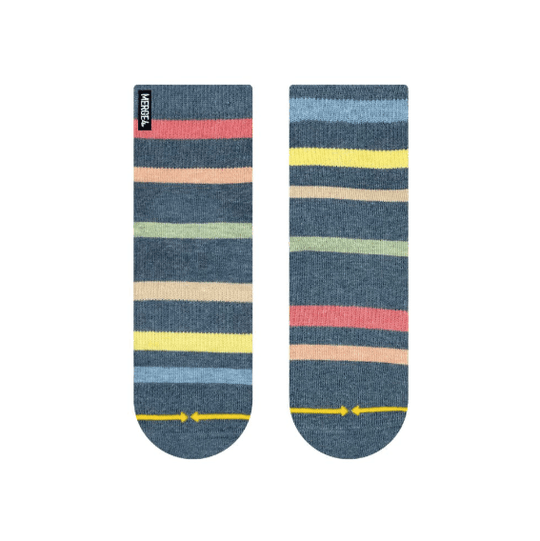 Merge4 Rhythm Stripe Plant Dye Quarter Crew Socks - One Revolver Surfboards