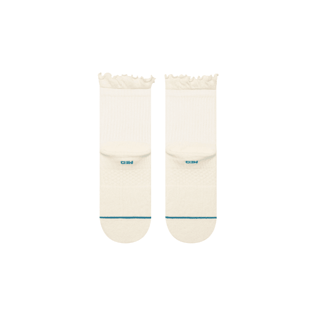Stance Butter Blend Ruffle Quarter Sock - Canvas - One Revolver Surfboards